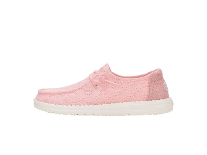Hey Dude - Wendy Eyelet Lace Pale Pink - Pink 