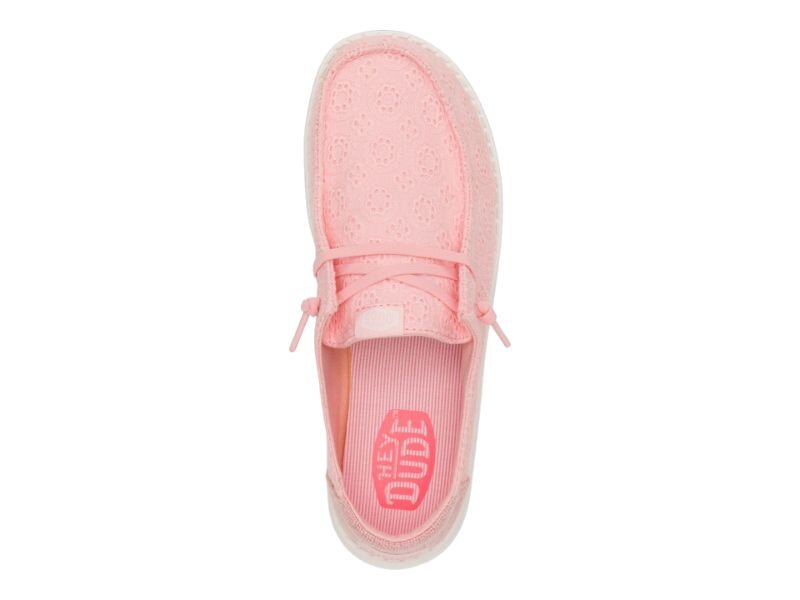 Hey Dude - Wendy Eyelet Lace Pale Pink - Pink 