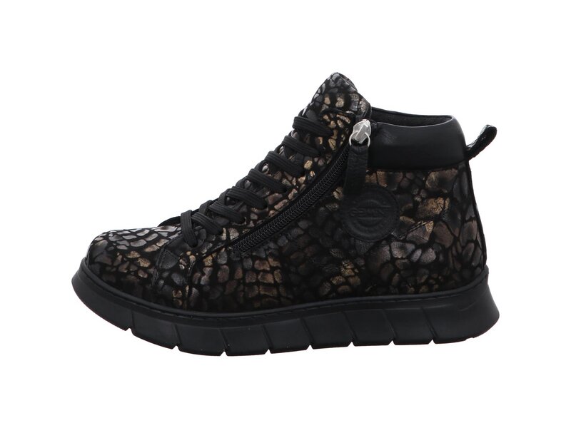 Gemini - Glanznappa/Kombi Stiefel - Schwarz 