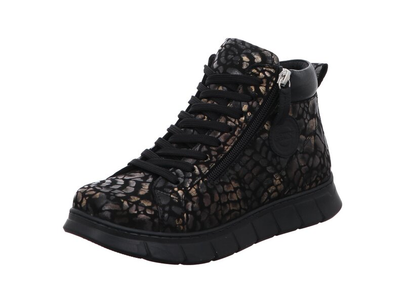 Gemini - Glanznappa/Kombi Stiefel - Schwarz 