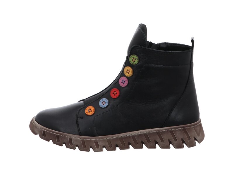 Gemini - Anilina Stiefelette - Schwarz 