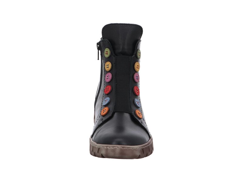 Gemini - Anilina Stiefelette - Schwarz 