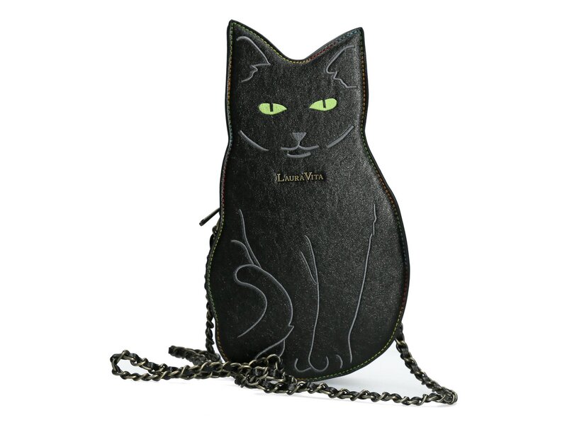 Laura Vita - Handtasche CHAT - Schwarz 
