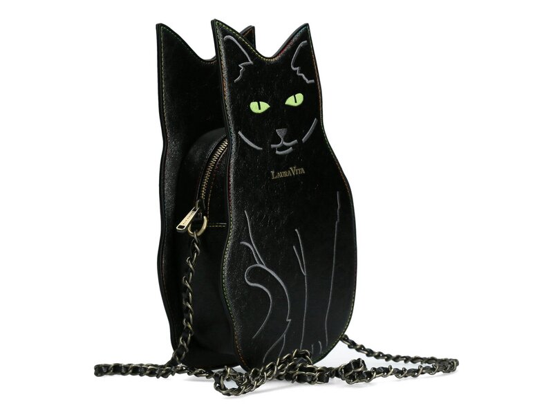 Laura Vita - Handtasche CHAT - Schwarz 