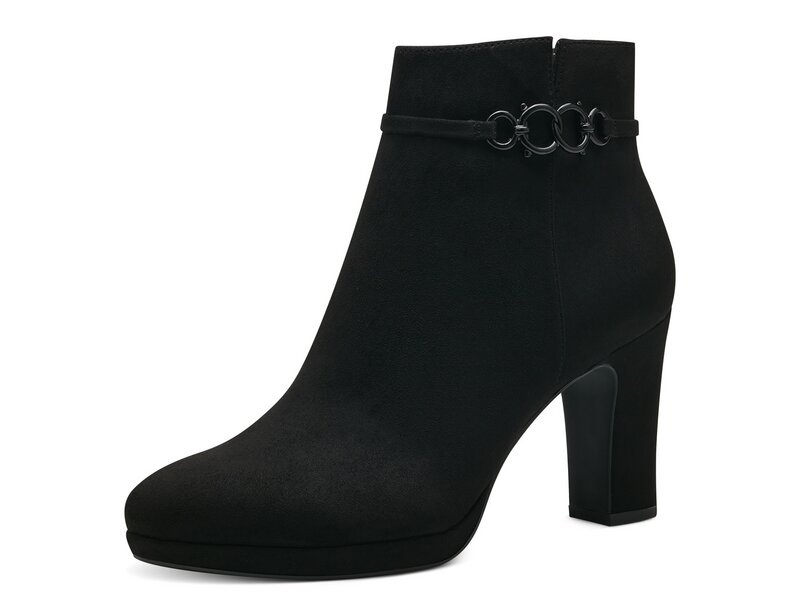Tamaris - High Heel Ankle Boots - Schwarz 