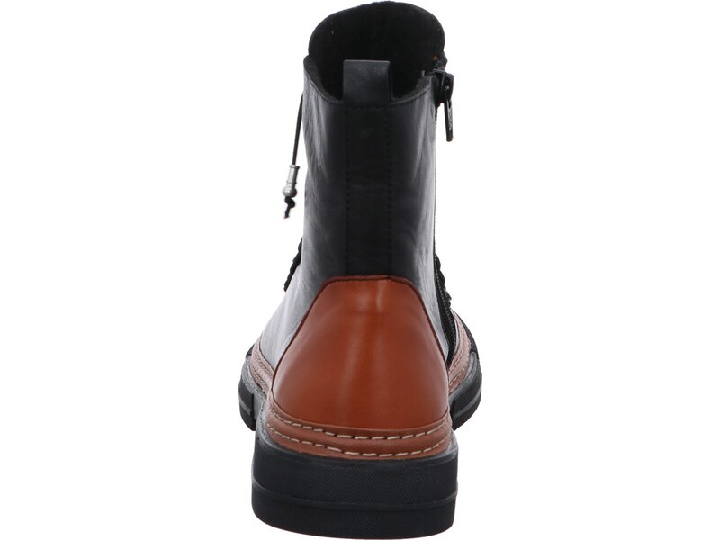 Gemini - Anilina Stiefel - Schwarz/Rot 