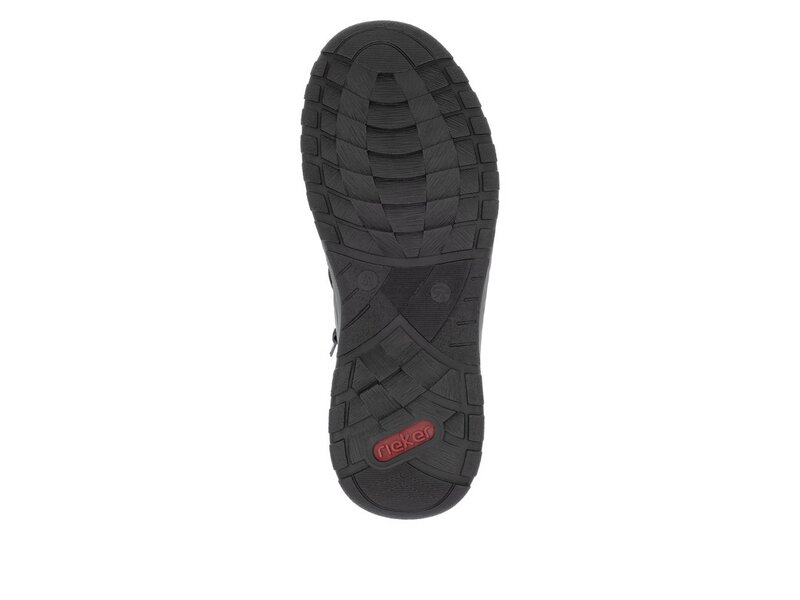 Rieker - Schn&uuml;rhalbschuh: Namur/Hampshire - Grau 