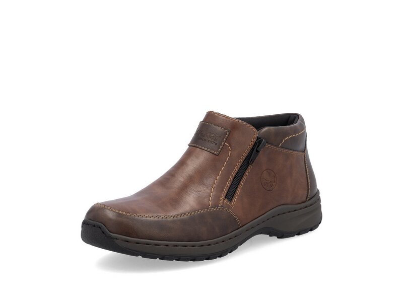 Rieker - Schn&uuml;rstiefel: Hudson - Braun 