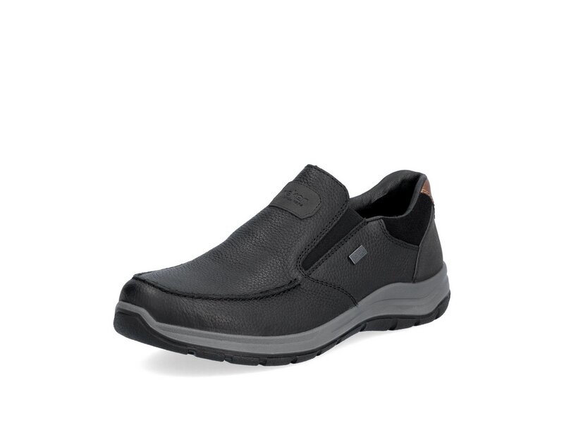 Rieker - Slipper: Menka/Burlington - Schwarz 