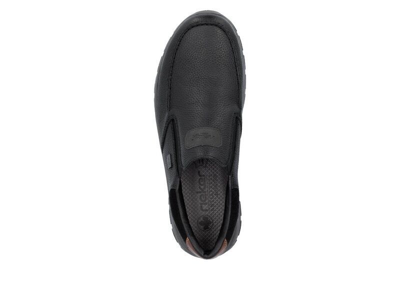 Rieker - Slipper: Menka/Burlington - Schwarz 