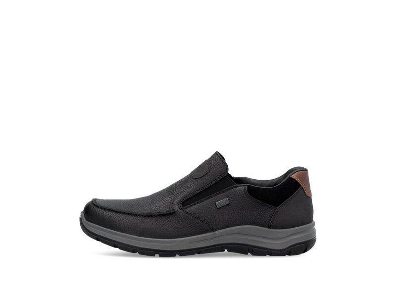Rieker - Slipper: Menka/Burlington - Schwarz 