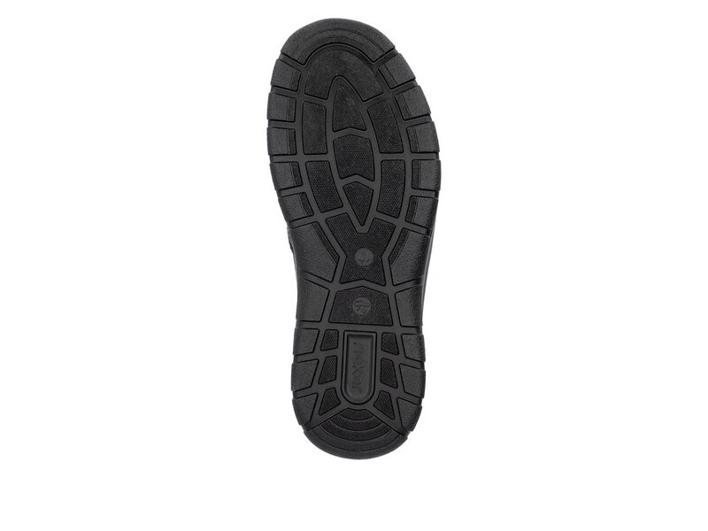 Rieker - Slipper: Menka/Burlington - Schwarz 