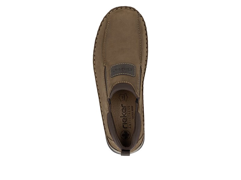 Rieker - Slipper: Bastia/Scuba - Braun 