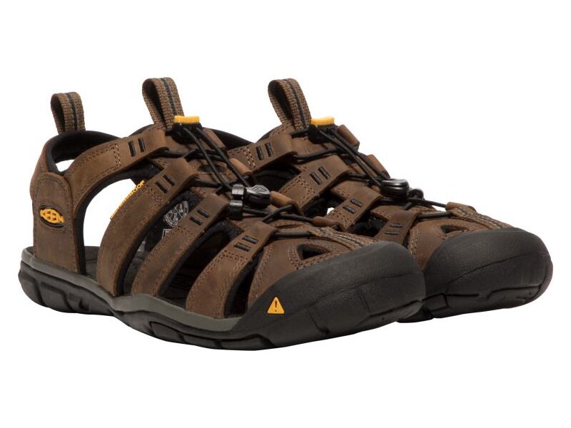 Keen - CLEARWATER CNX LEATHER - Braun 