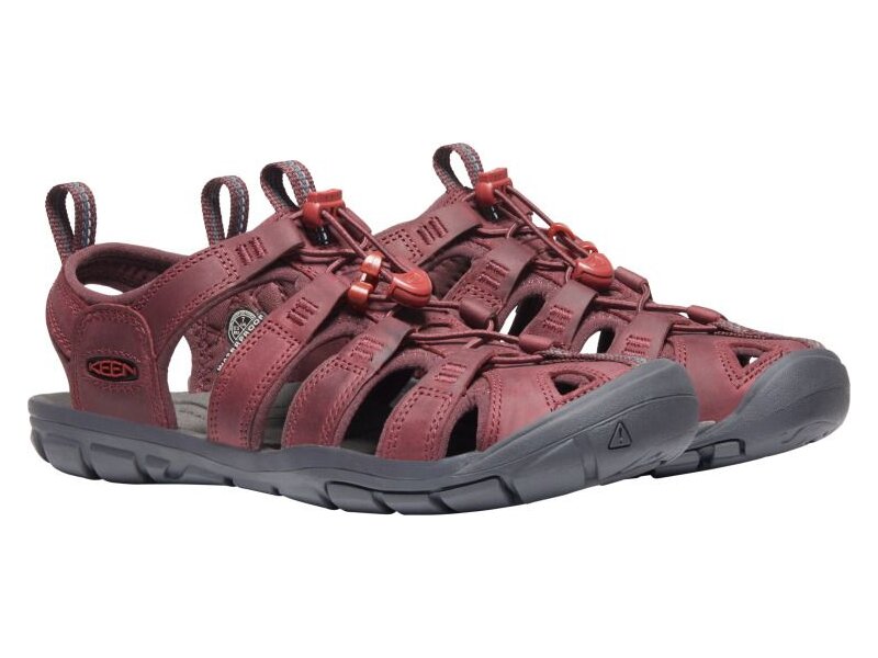 Keen - CLEARWATER CNX LEATHER - Rot 