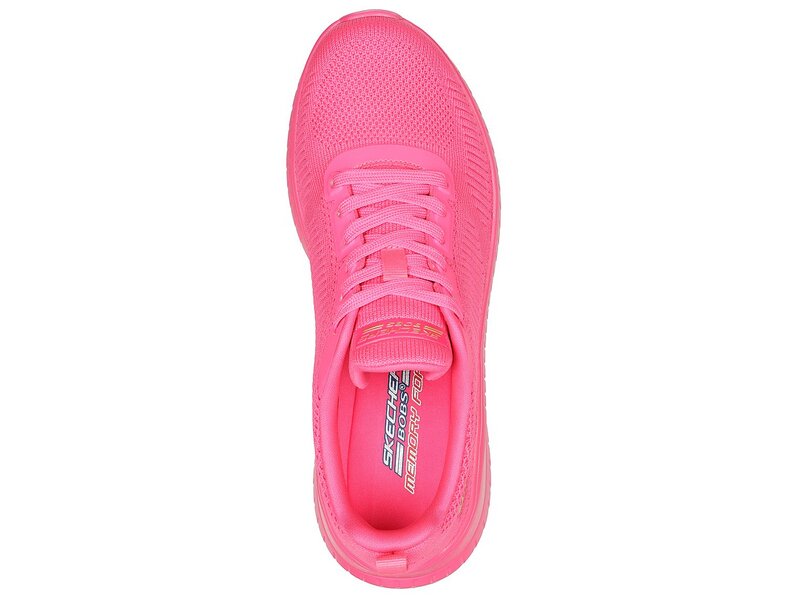 Skechers - BOBS Squad Chaos Face Off - Neonpink 