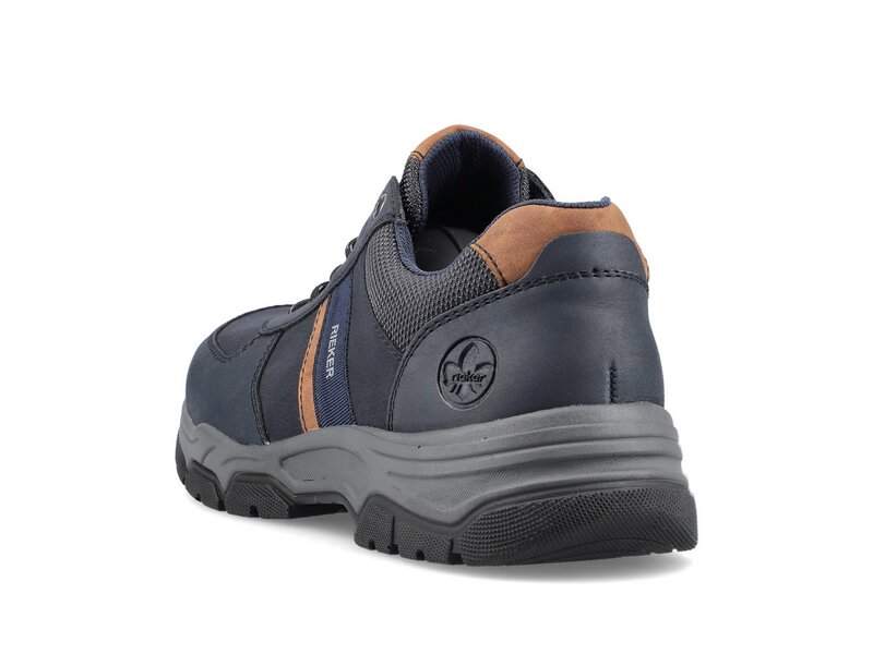 Rieker - Schnürstiefel: Bastia - Blau 