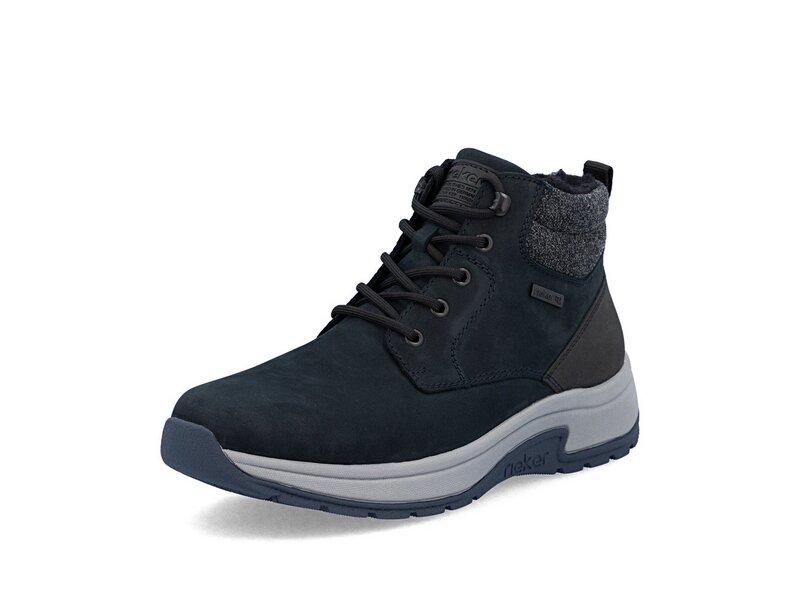 Rieker - Stiefel: Burlington/Forato - Blau 