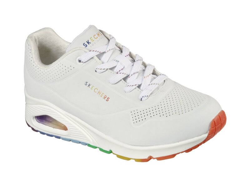 Skechers - UNO RAINBOW PEAKS - 155133 WHT - Weiß 