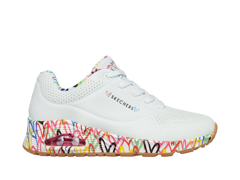 Skechers – Street Uno Loving Love – Weiß 