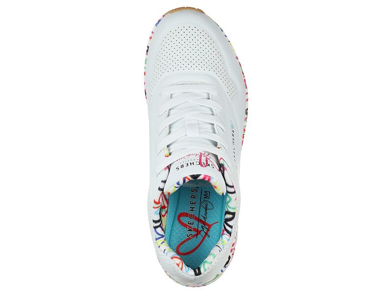 Skechers - UNO LOVING LOVE - 155506 WHT - Weiß 