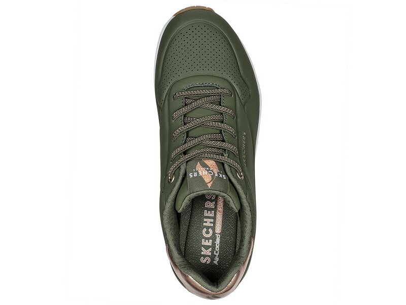 Skechers - UNO SHIMMER AWAY - 155196 OLV - Gr&uuml;n 
