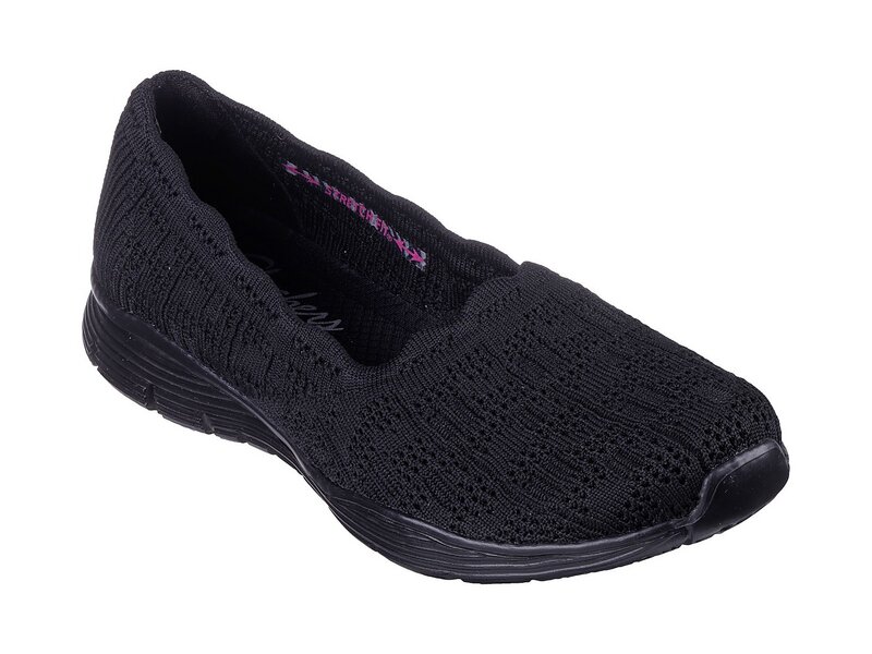 Skechers – Slipper: Seager Higherself – Schwarz 