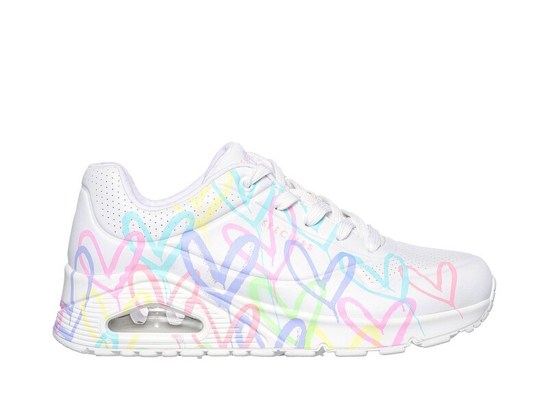 Skechers – Street Uno Spread the Love – Weiß/Multicolor 