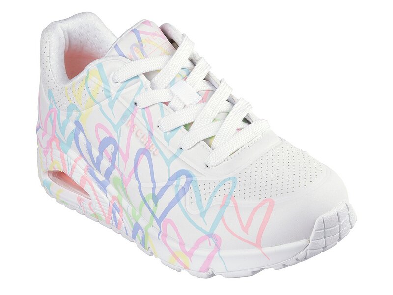 Skechers – Street Uno Spread the Love – Weiß/Multicolor 