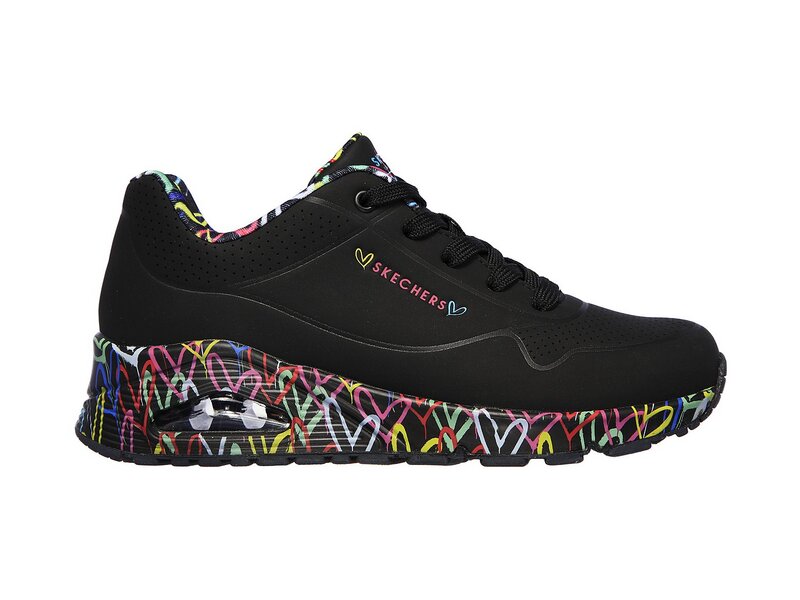 Skechers – Street Uno Loving Love – Schwarz 