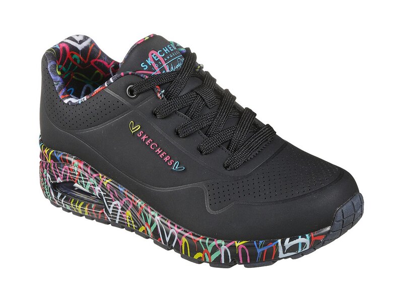 Skechers – Street Uno Loving Love – Schwarz 