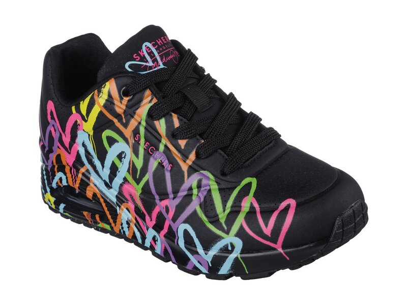 Skechers – Street Uno Highlight Love – Schwarz 