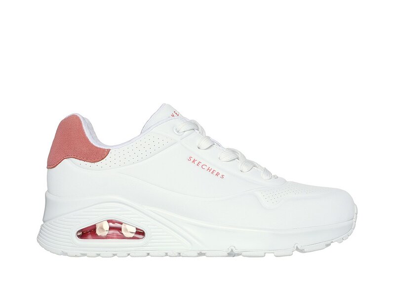 Skechers – Street Uno: Pop Back – Weiß 
