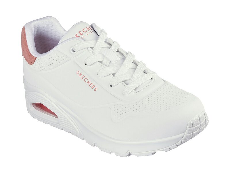 Skechers – Street Uno: Pop Back – Weiß 