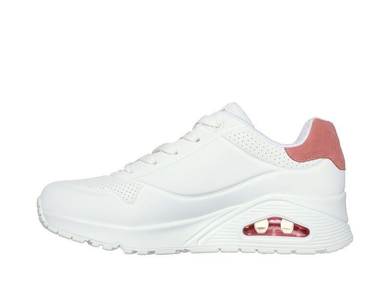 Skechers – Street Uno: Pop Back – Weiß 