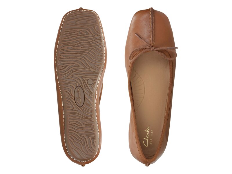 Clarks - Freckle Ice - 203529304 - Dark Tan Lea 