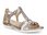 Ecco - Flash T-Strap Sandal - 24087357462 - Silber 