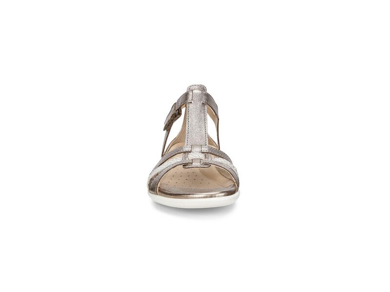 Ecco - Flash T-Strap Sandal - 24087357462 - Silber 