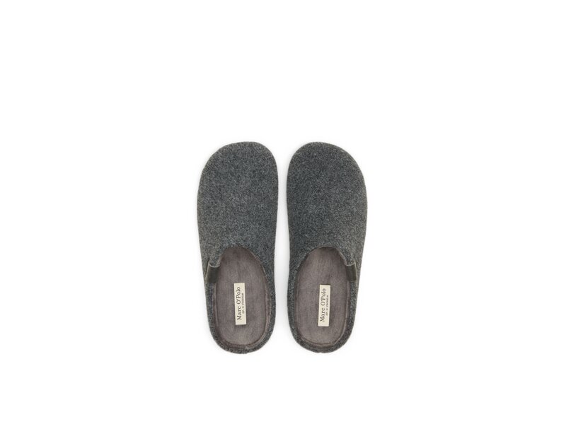 Marc O'Polo Shoes - HOME SLIPPER - Grau 