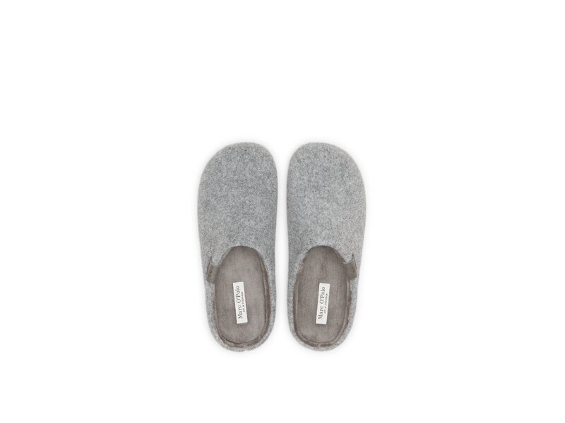 Marc O'Polo Shoes - HOME SLIPPER - Grau 