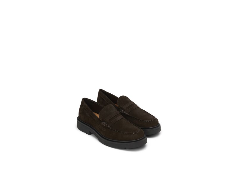Marc O'Polo Shoes - Penny-Loafer - Braun 