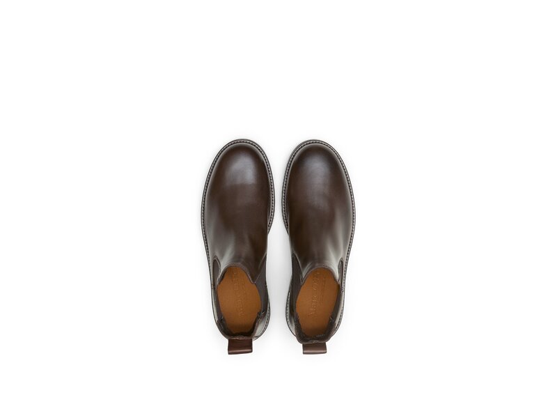 Marc O'Polo Shoes - Chelsea-Boot - Braun 