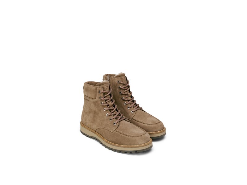 Marc O'Polo Shoes - Schn&uuml;rstiefel Model Jack - Grau 