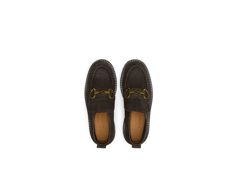 Marc O'Polo Shoes - Loafer in Mid-Cut-Optik - Grau 