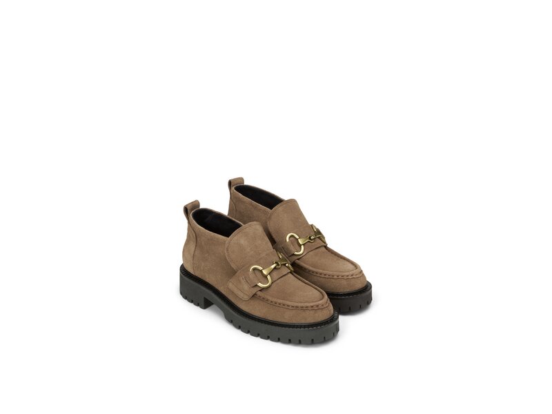 Marc O'Polo Shoes - Loafer in Mid-Cut-Optik - Braun 