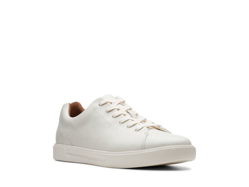 Clarks - White Leather - 261401647 - White Leather 