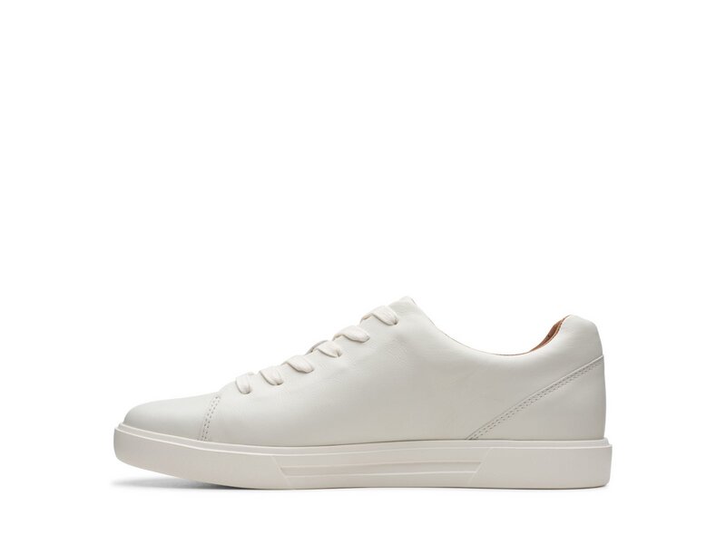 Clarks - White Leather - 261401647 - White Leather 