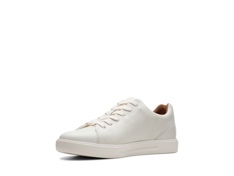 Clarks - White Leather - 261401647 - White Leather 