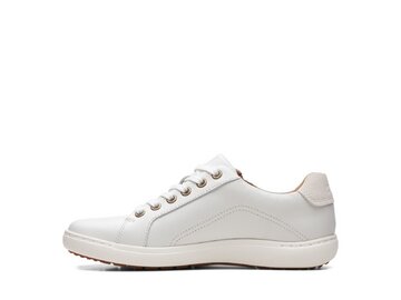 Clarks Nalle Lace - 261650014 - White Leather