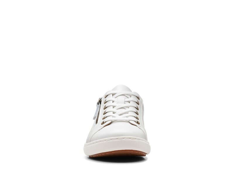 Clarks Nalle Lace - 261650014 - White Leather 